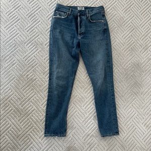 Agolde Button Fly High Waisted Jeans - Size 27